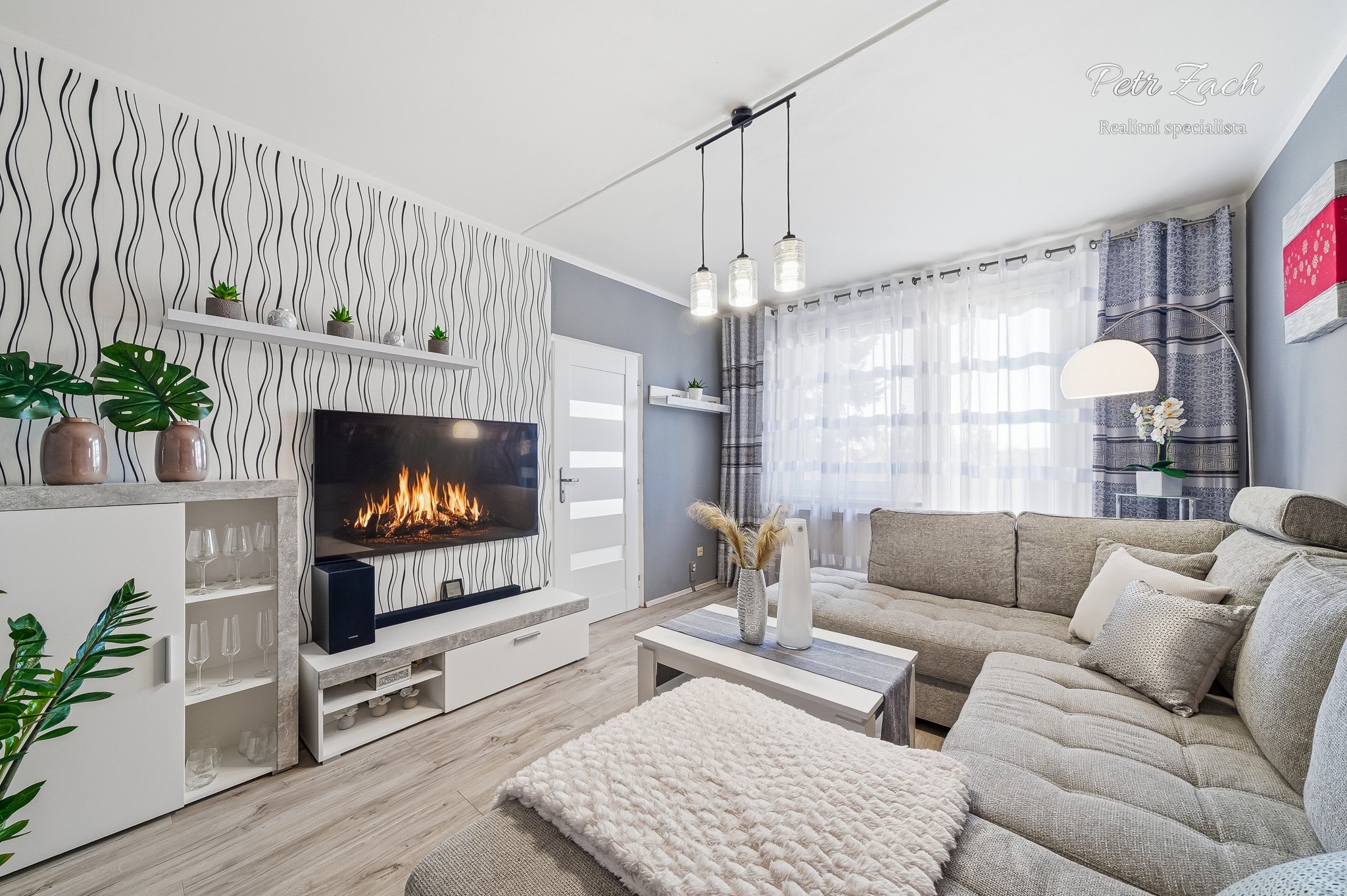 Prodej nově zrekonstruovaného bytu 2+1 s lodžií v Tršicích